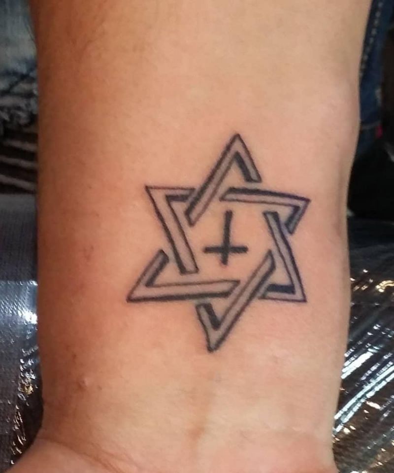 30 Pretty Star of David Tattoos You Must See