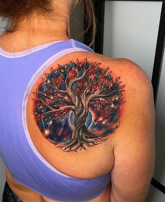 30 Pretty Tree Roots Tattoos for Your Inspiration