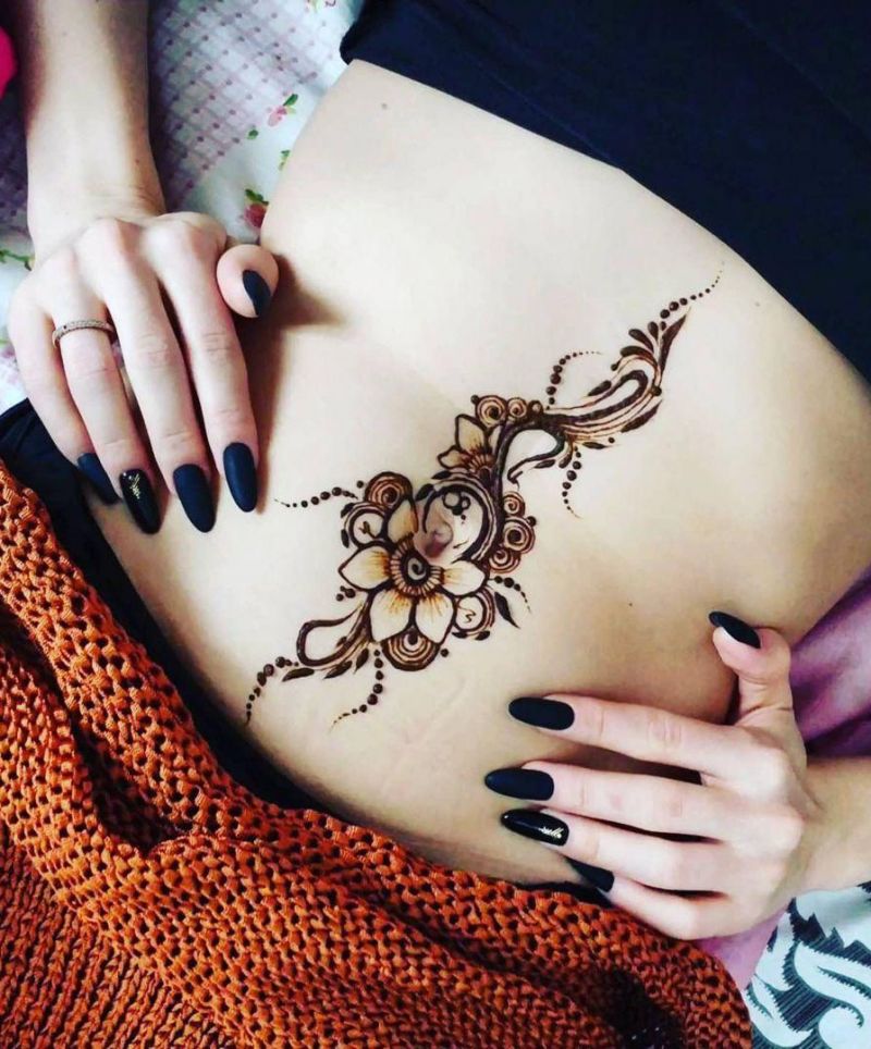 30 Pretty Belly Tattoos Make You Beautiful