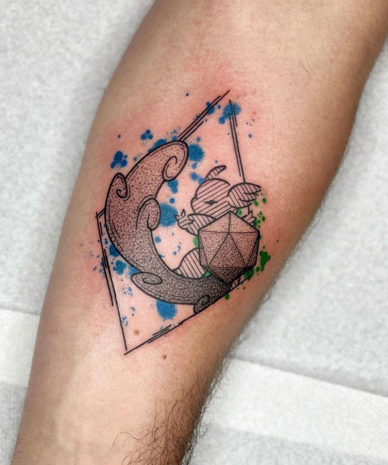 30 Pretty D20 Tattoos You Can Copy