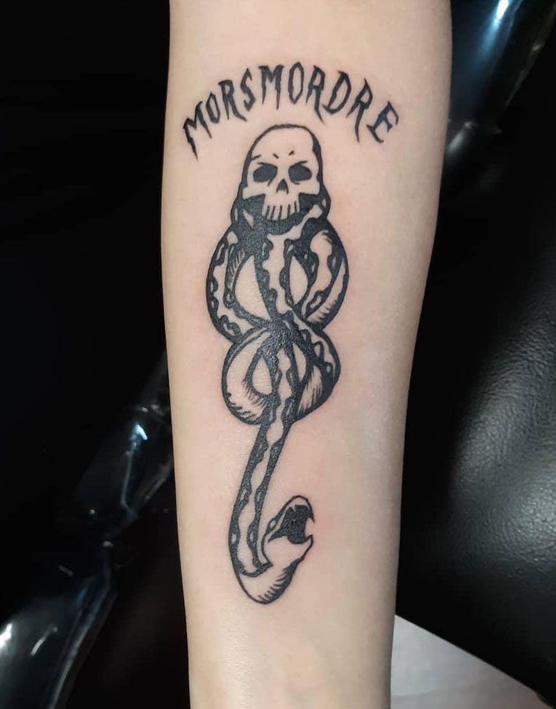 30 Wonderful Death Eater Tattoos You Can Copy