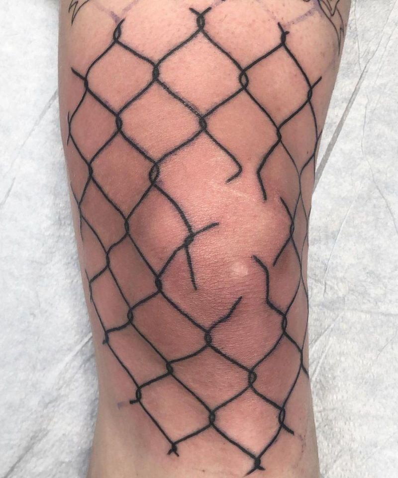 30 Unique Fence Tattoos You Must Try