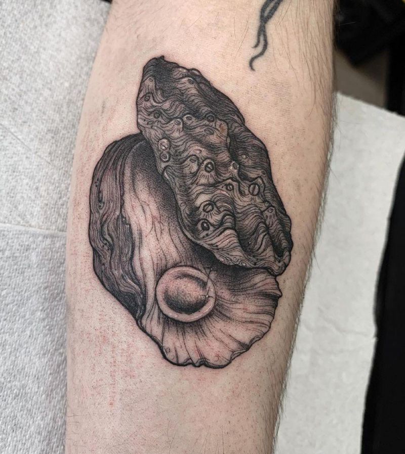30 Pretty Oyster Tattoos You Can Copy