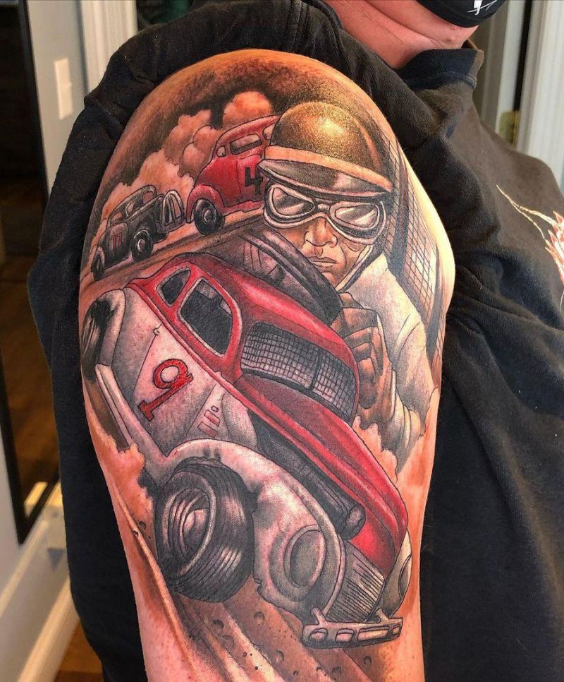 30 Wonderful Racing Tattoos You Must Love