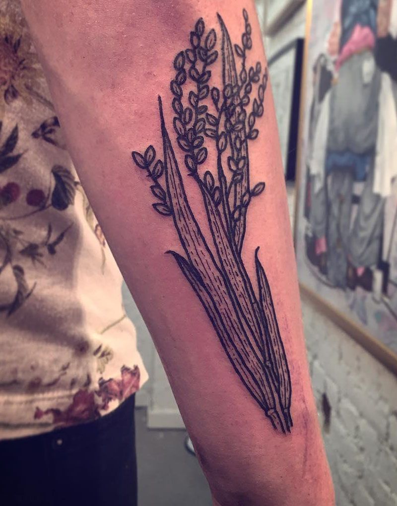 30 Pretty Rice Plant Tattoos You Will Love