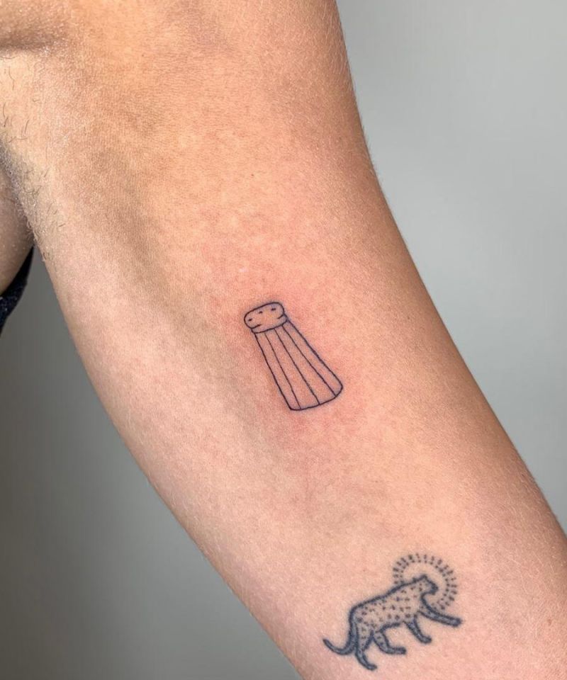 30 Unique Salt Shaker Tattoos You Must Try