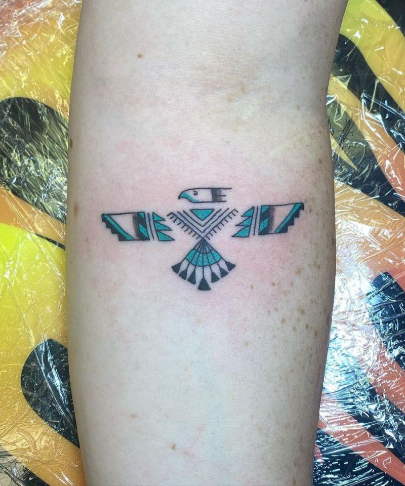 30 Pretty Thunderbird Tattoos to Inspire You