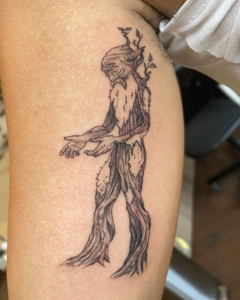 30 Gorgeous Treebeard Tattoos You Must See