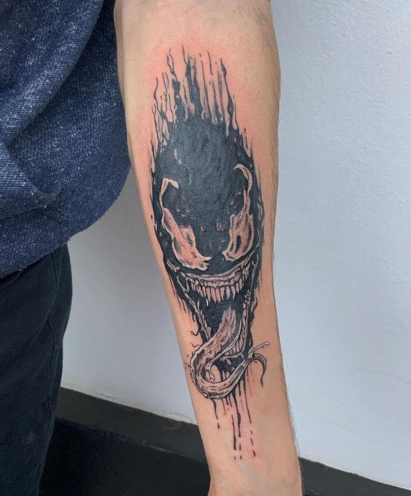 30 Gorgeous Venom Tattoos You Must Try