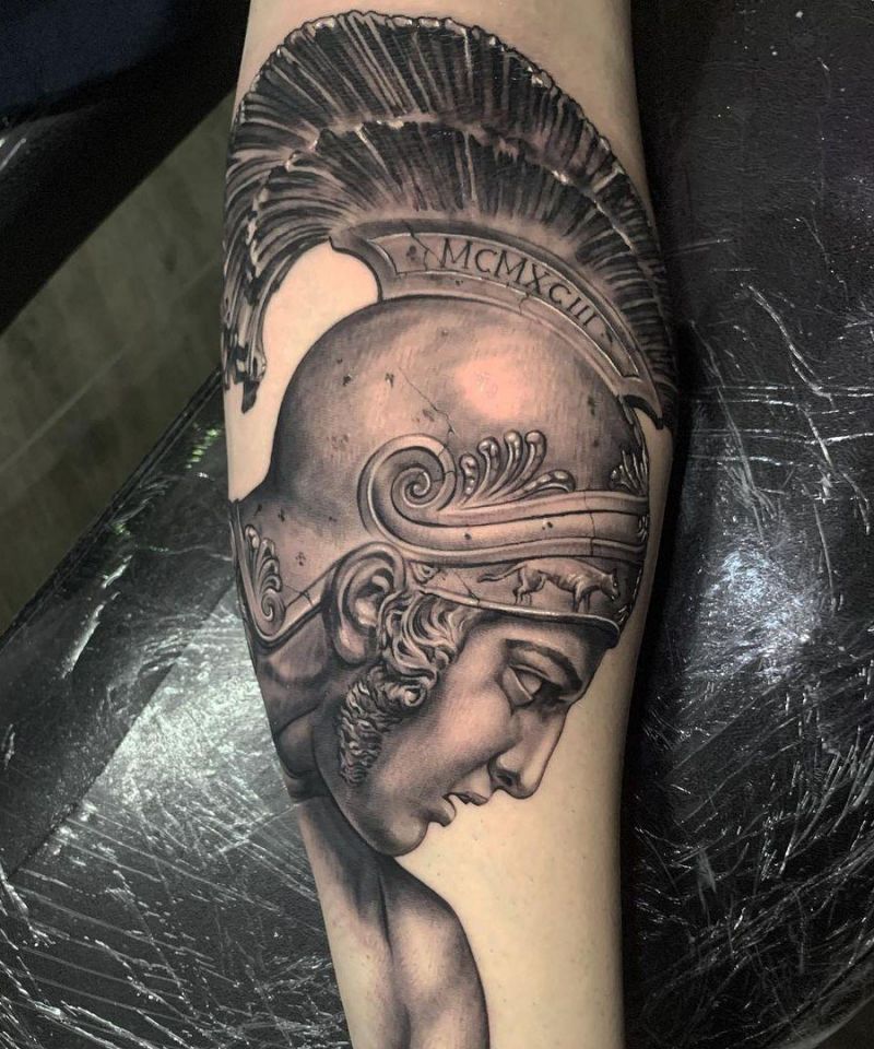 30 Gorgeous Achilles Tattoos to Inspire You