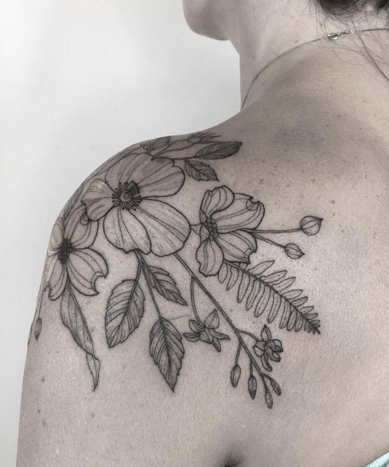 30 Pretty Cherokee Rose Tattoos You Will Love