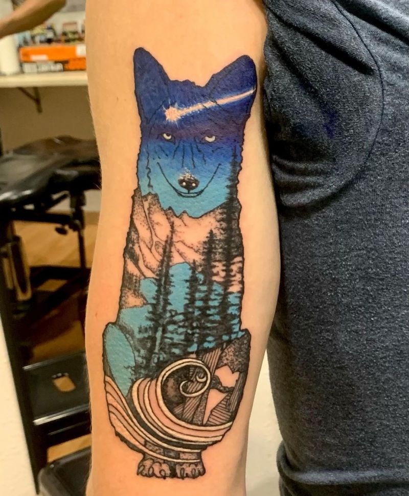 30 Gorgeous Coyote Tattoos You Must See