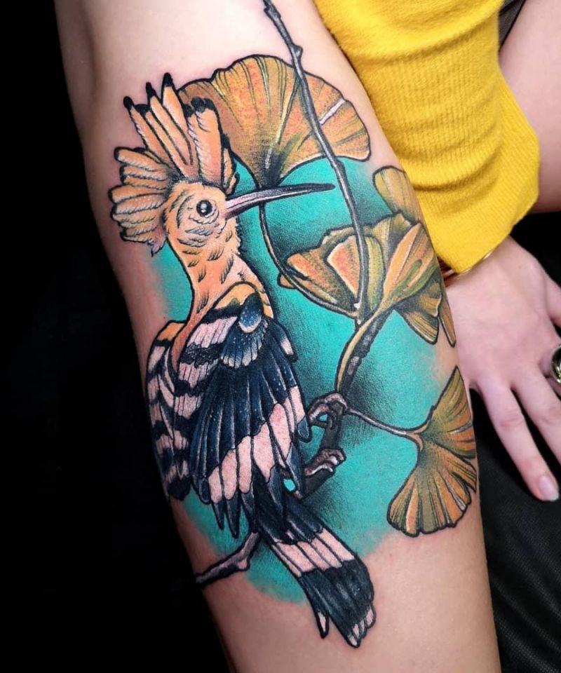 30 Pretty Hoopoe Tattoos You Must Try