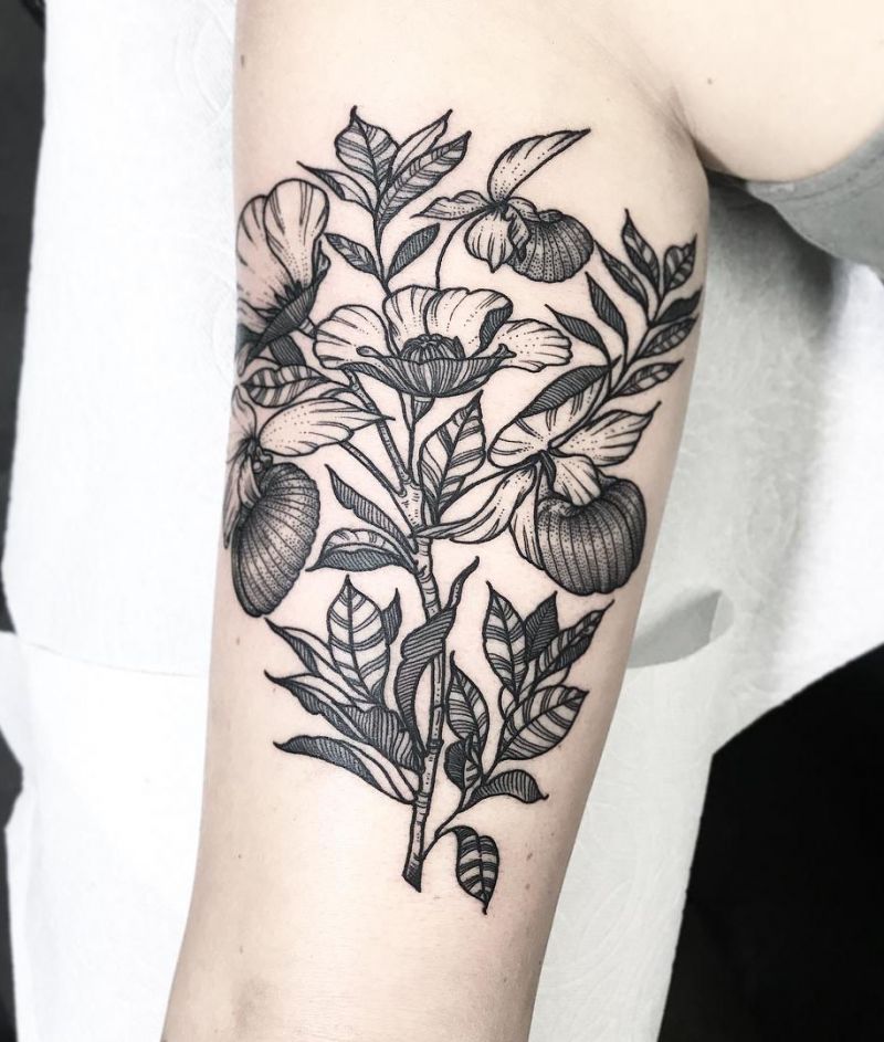 28 Pretty Lady Slipper Tattoos Make You Beautiful Forever