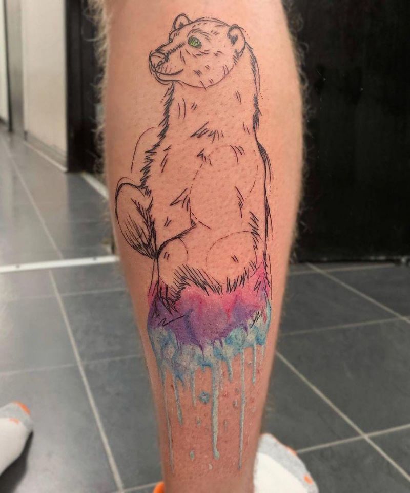 30 Gorgeous Polar Bear Tattoos to Inspire You