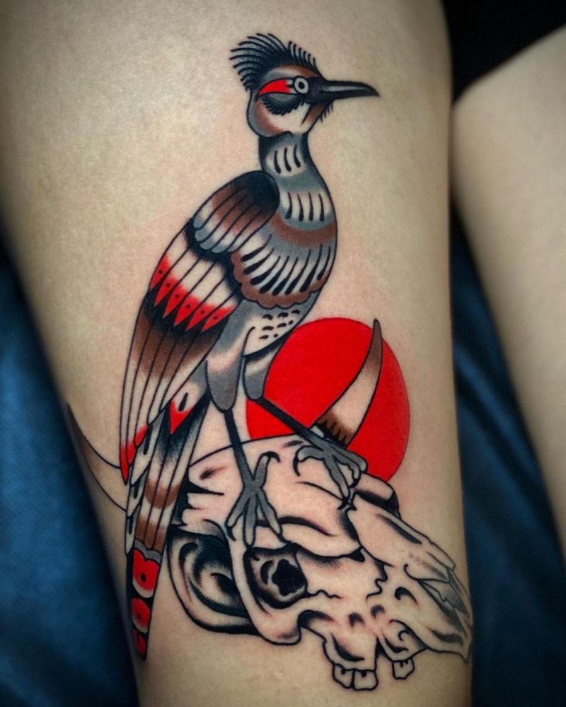 30 Pretty Roadrunner Tattoos You Must Try