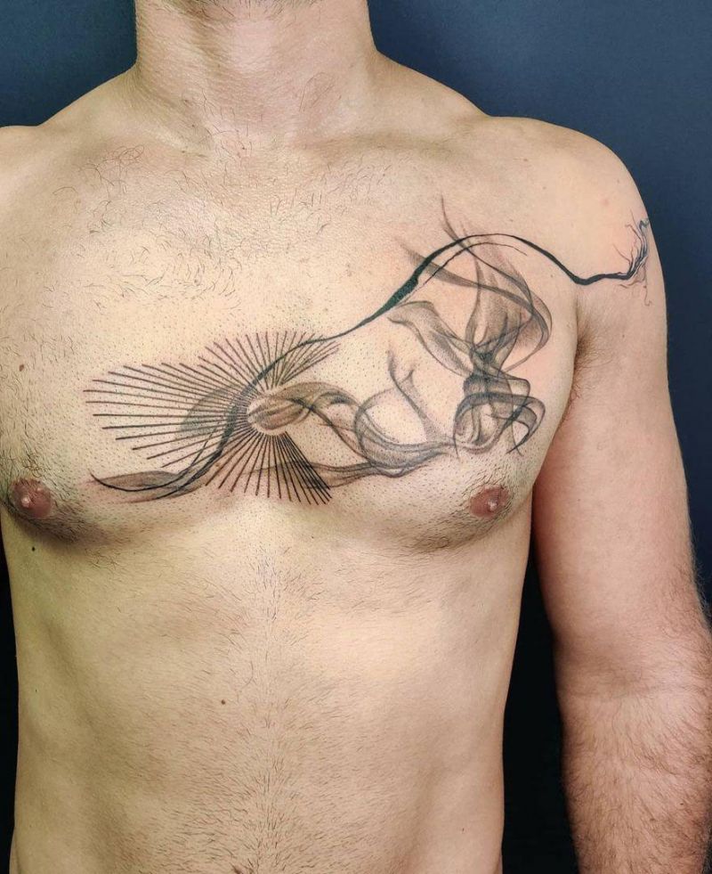 30 Elegant Smoke Tattoos to Inspire You