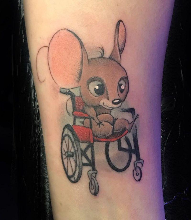 30 Unique Wheel Chair Tattoos You Must Try