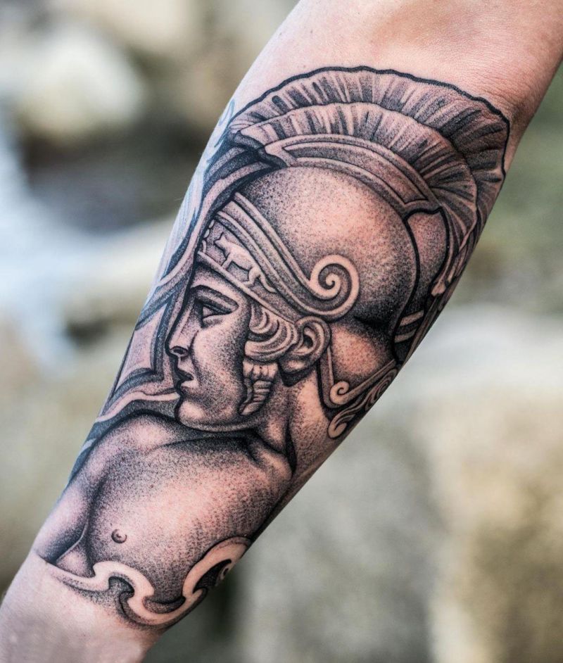 30 Gorgeous Achilles Tattoos to Inspire You