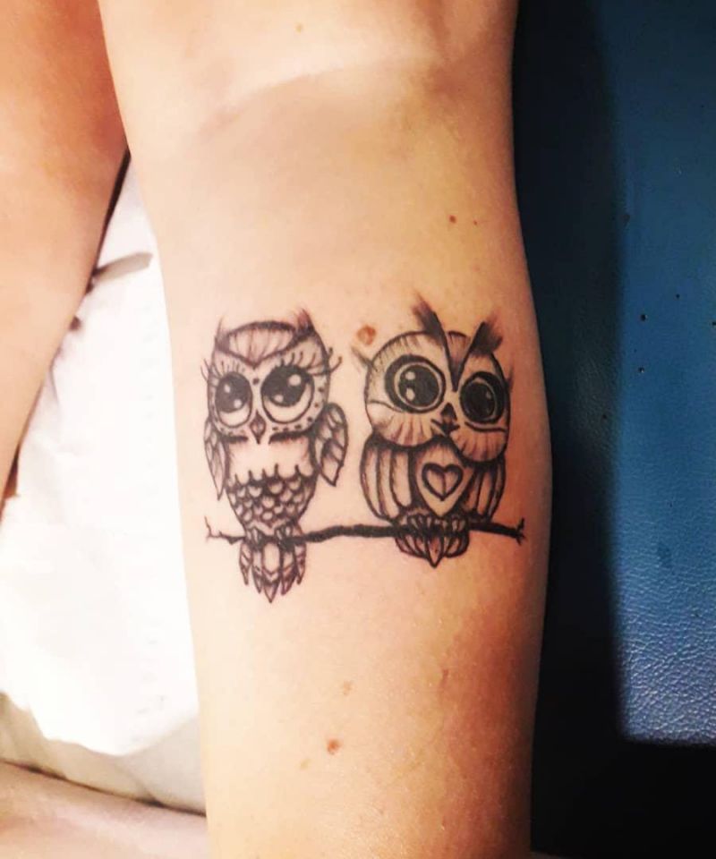 30 Cute Baby Owl Tattoos You Can Copy