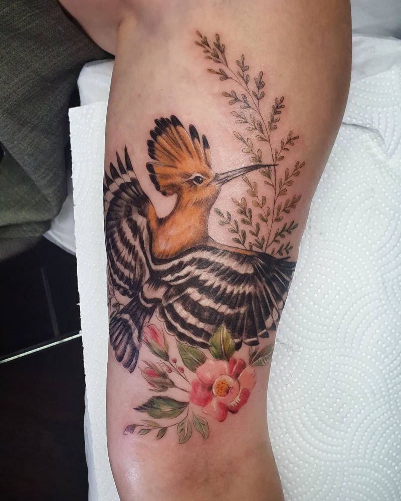 30 Pretty Hoopoe Tattoos You Must Try