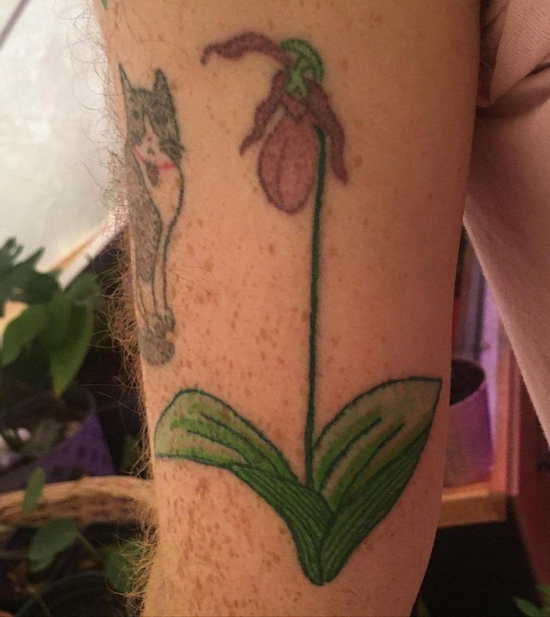 28 Pretty Lady Slipper Tattoos Make You Beautiful Forever