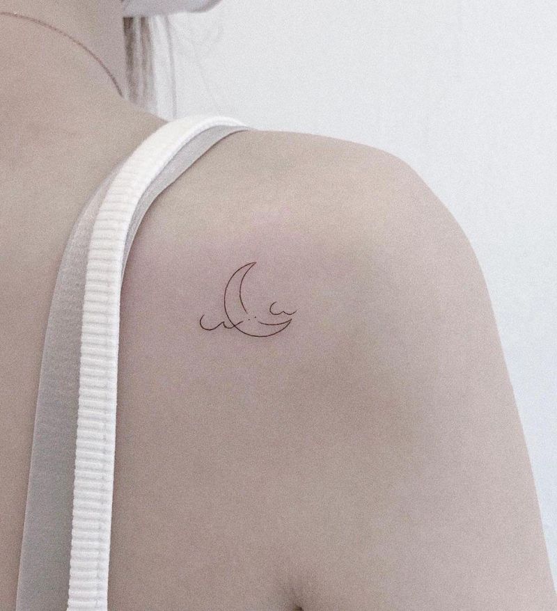 30 Incredible Line Tattoos You Can Copy