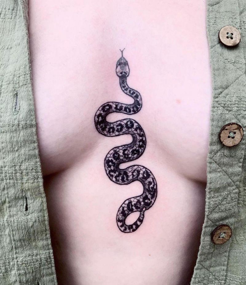 30 Pretty Rattlesnake Tattoos You Can Copy