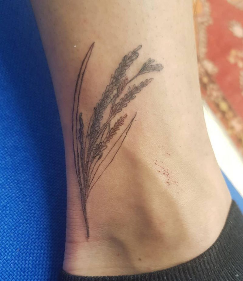 30 Pretty Rice Plant Tattoos You Will Love