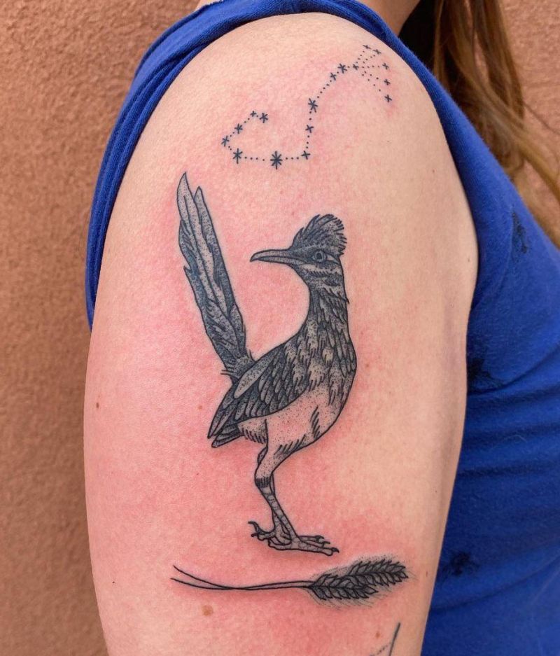 30 Pretty Roadrunner Tattoos You Must Try