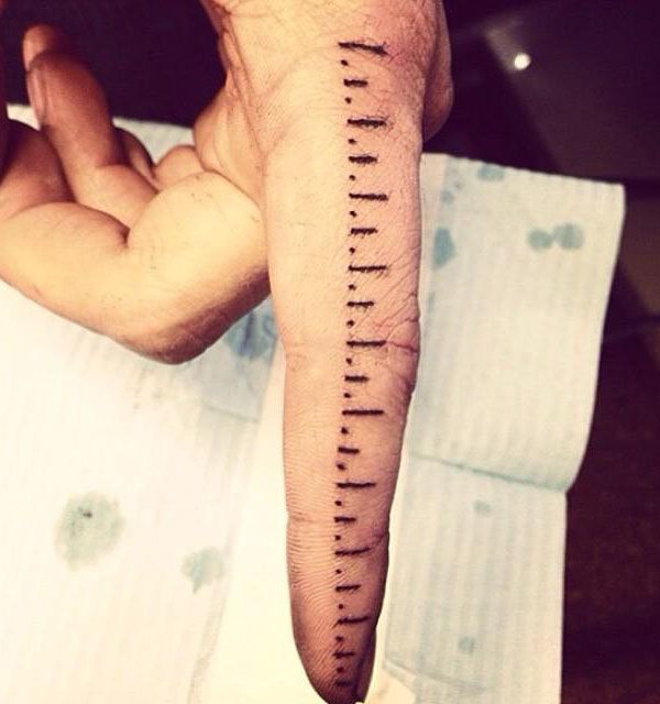 30 Pretty Ruler Tattoos You Will Love