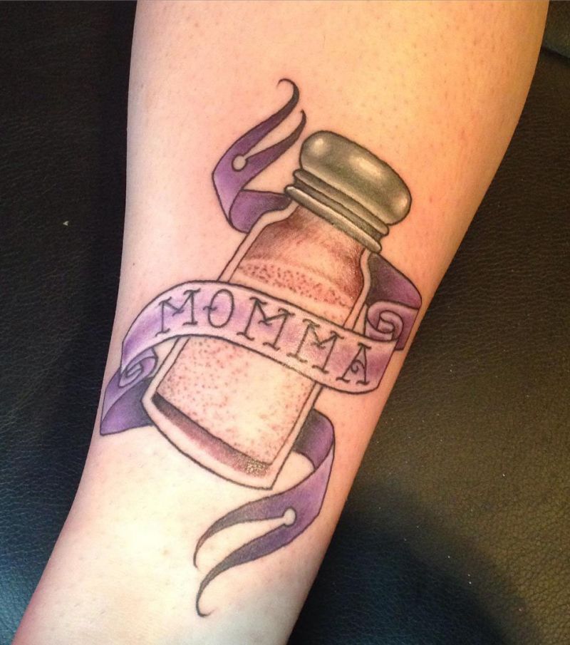 30 Unique Salt Shaker Tattoos You Must Try