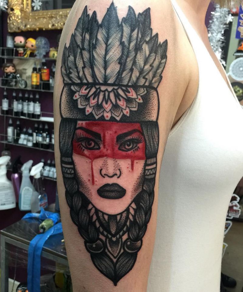 30 Pretty Squaw Tattoos You Must See