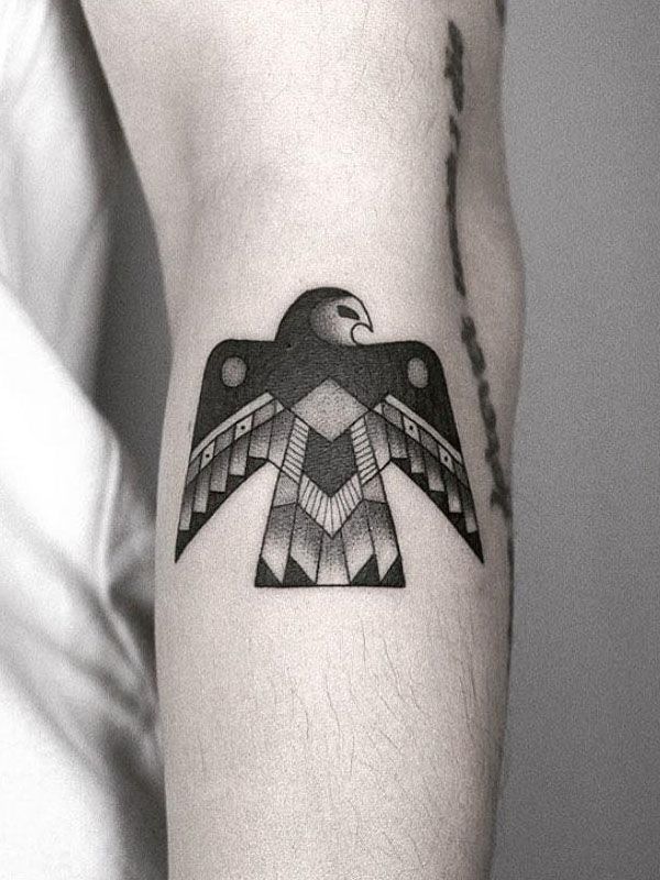 30 Pretty Thunderbird Tattoos to Inspire You