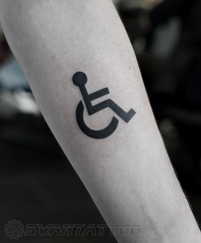 30 Unique Wheel Chair Tattoos You Must Try