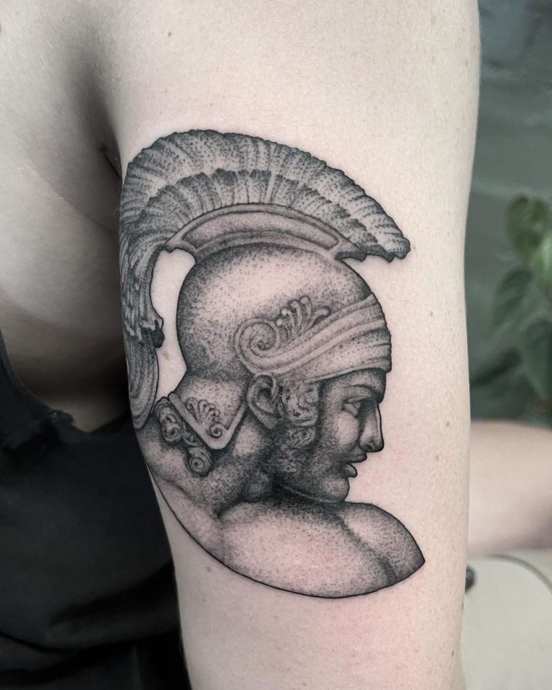 30 Gorgeous Achilles Tattoos to Inspire You