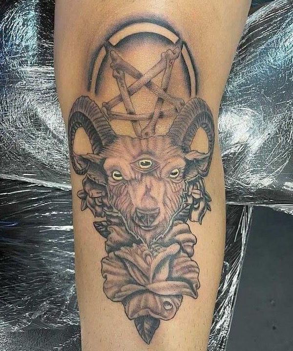 30 Pretty Baphomet Tattoos to Inspire You