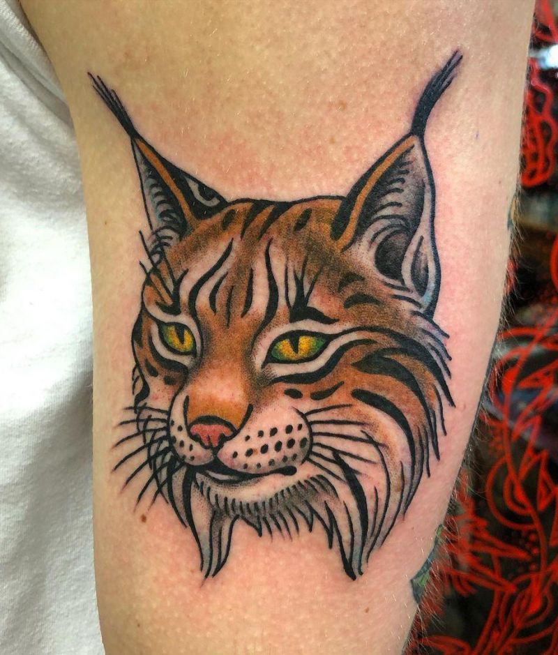 30 Gorgeous Bobcat Tattoos for Your Inspiration