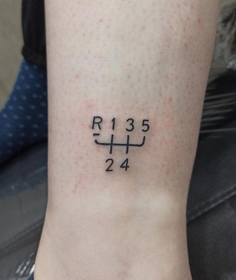 30 Gorgeous Gear Shift Tattoos to Inspire You