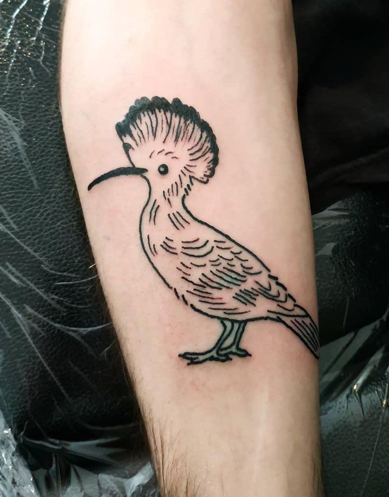 30 Pretty Hoopoe Tattoos You Must Try