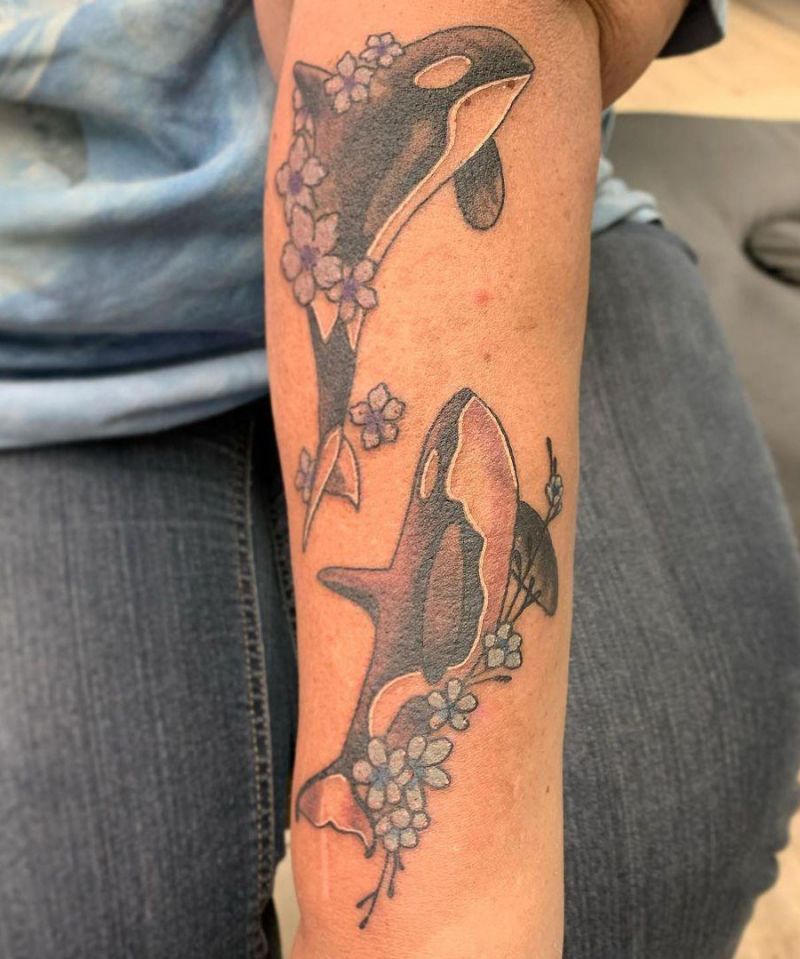 30 Pretty Killer Whale Tattoos You Will Love