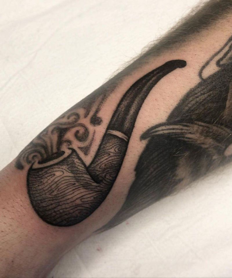 30 Unique Pipe Tattoos for Your Inspiration