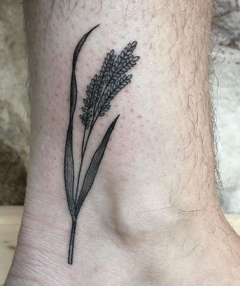 30 Pretty Rice Plant Tattoos You Will Love