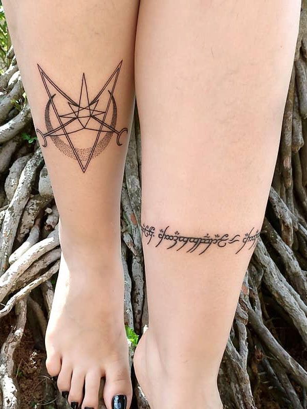 24 Pretty Unicursal Hexagram Tattoos You Can Copy