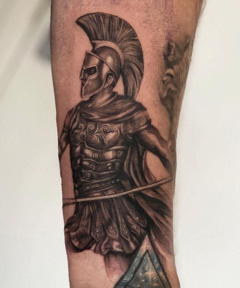 30 Gorgeous Achilles Tattoos to Inspire You