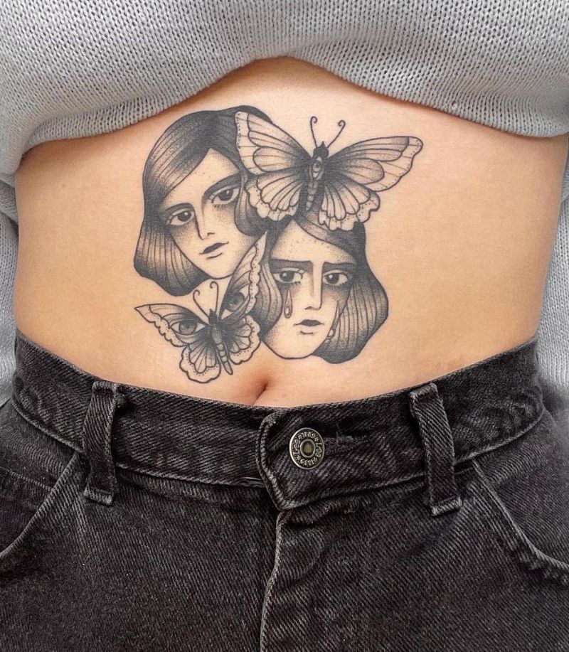 30 Pretty Belly Tattoos Make You Beautiful