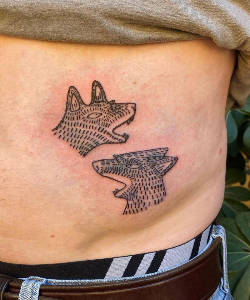 30 Gorgeous Coyote Tattoos You Must See