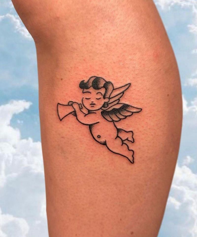 30 Pretty Cupid Tattoos You Must Try