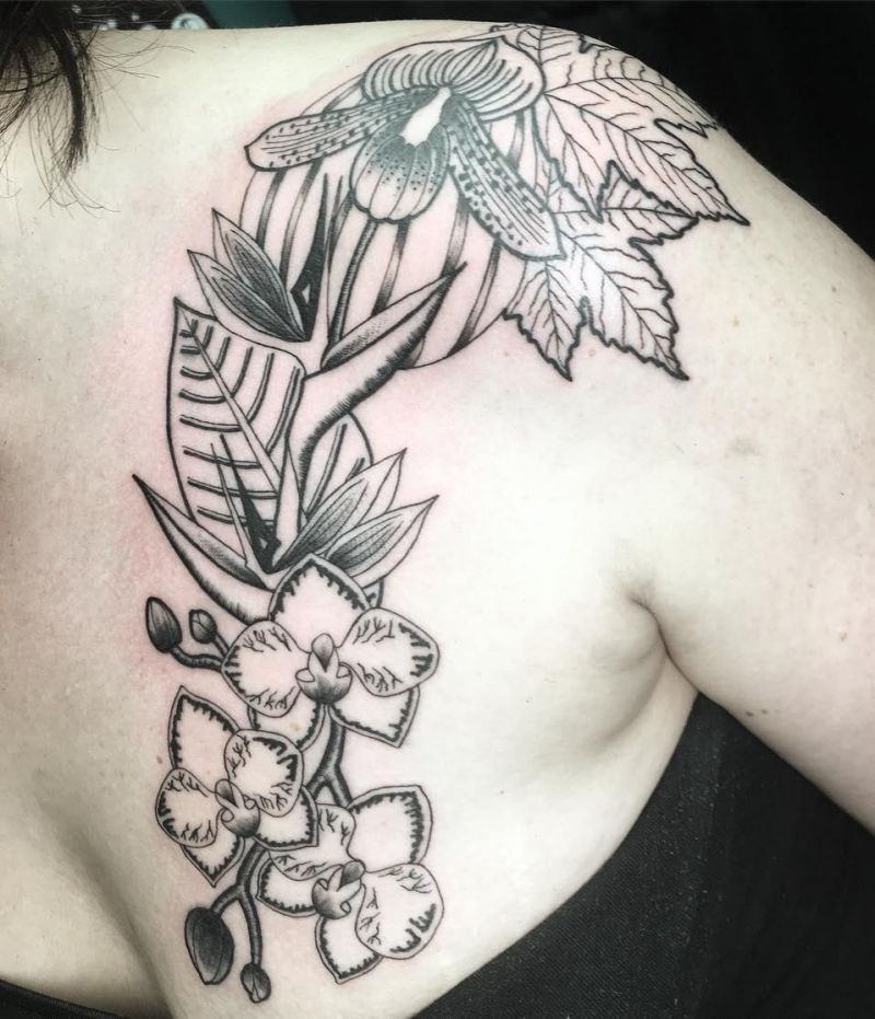 28 Pretty Lady Slipper Tattoos Make You Beautiful Forever