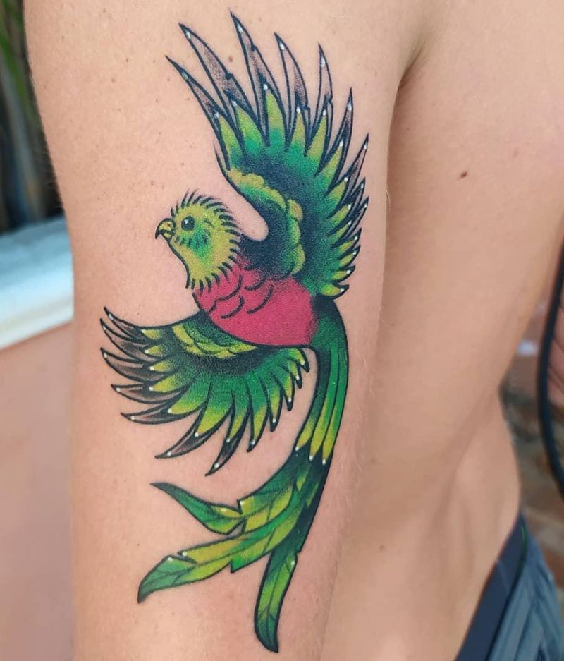 30 Pretty Quetzal Tattoos You Will Love